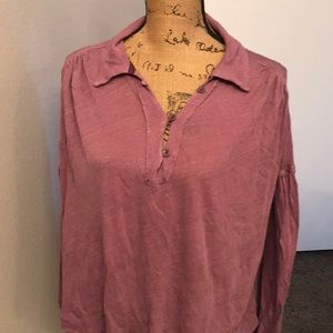 NWT Free People top purple plum size S